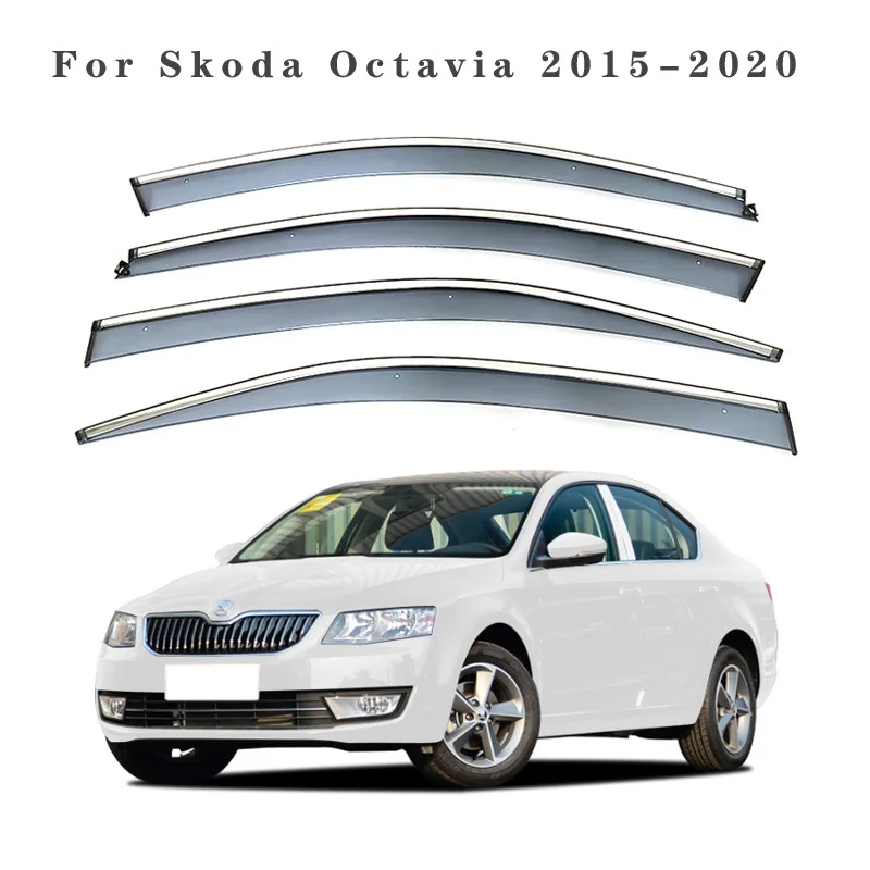 

Suitable for 15-20 models Skoda Octavia rainshield Skoda Octavia injection molded rainshield
