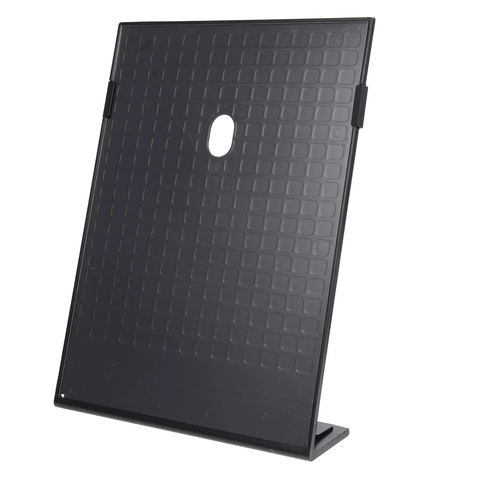 Qr Code Display Stand Clear Back Menu Holder For Restaurant Tabletop Sign Holder Plastic Paper Organizer Transparent