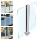 25.6'' Glass Railing Post,Balustrade for Balcony Deck Stairs Stainless