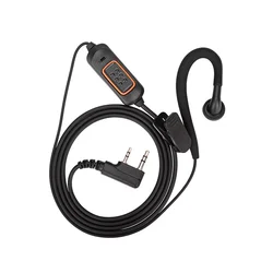 K-head Universal Headset Mic Walkie Talkie Earphones Soft Accessories for BaoFeng UV-5R UV-5RH UV-21 PRO Quansheng UV-K6