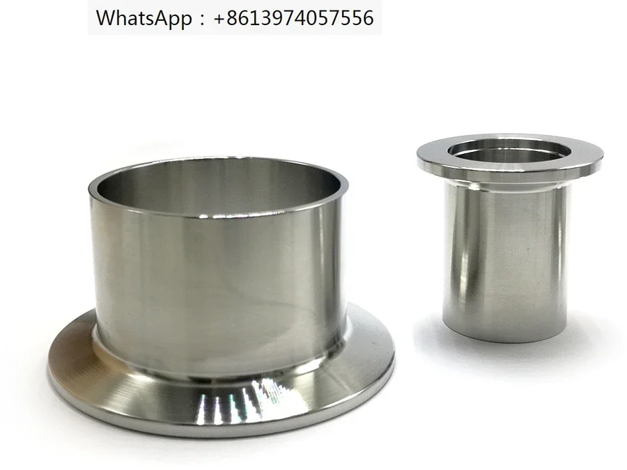 KF10 KF16 KF25 Socket Weld Flange , 304 Stainless Steel KF Vacuum Flange Fittings ,L013  10 packages