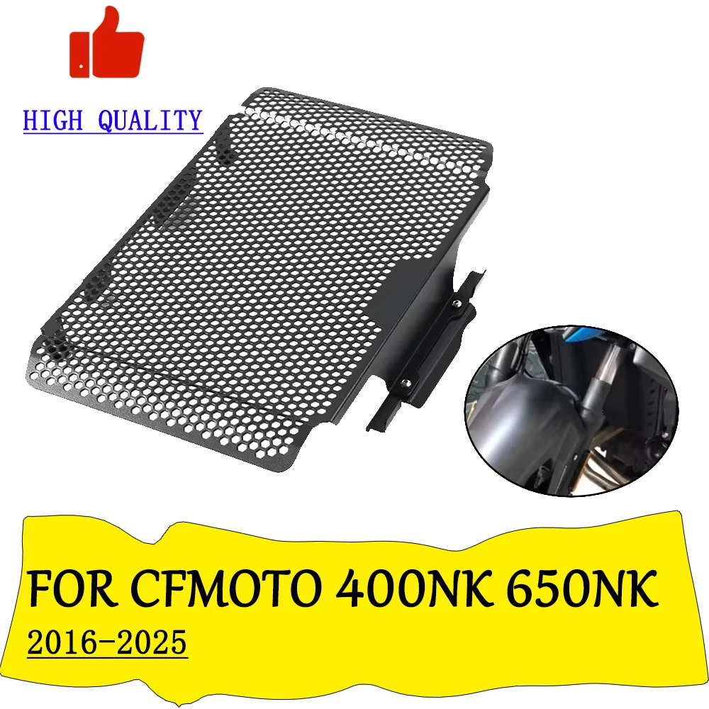 

Motorcycle For CFMOTO 400 NK 650 NK 400NK 650NK NK400 NK650 2016 - 2025 Radiator Grille Guard Grill Protection Cover Accessories