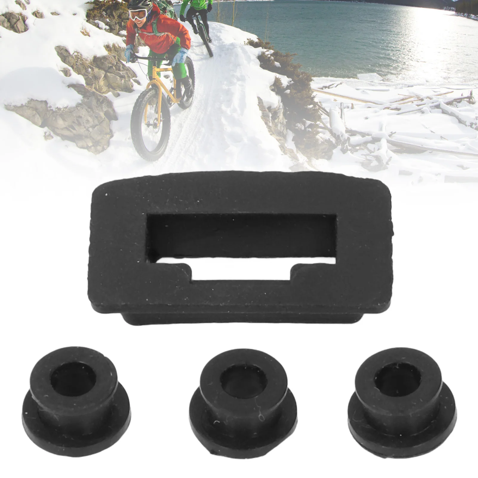 

Hall Phase Line Rubber Easy Install Dustproof Sturdy Waterproof Elastic for BBS01