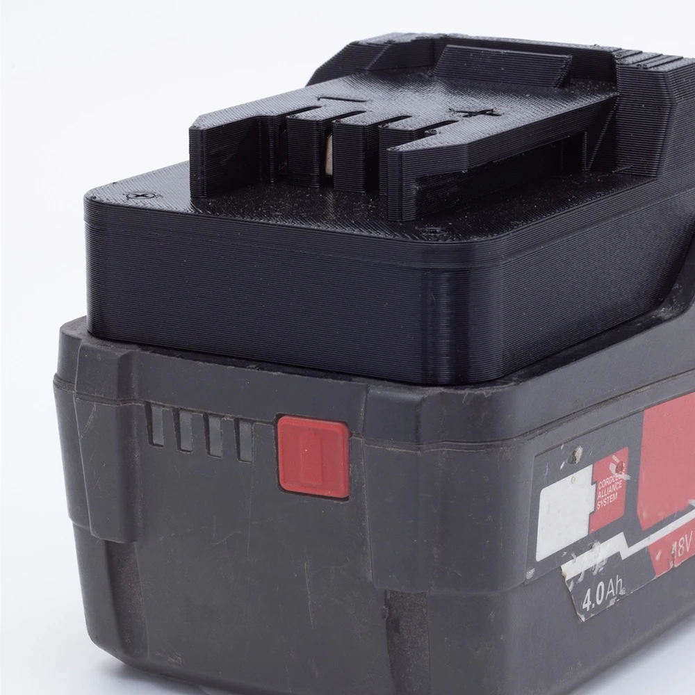 Адаптер-переходник для литиевой батареи Metabo 18 В для Lidl Parkside X20V, аксессуары для электроинструментов (батарея в комплект не входит)