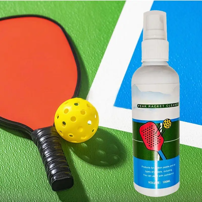 

Racket Rubber Cleaner Table Tennis Bat Cleaner Table Tennis Bats Maintenance Protection 110ml Pick racket cleaner Spray