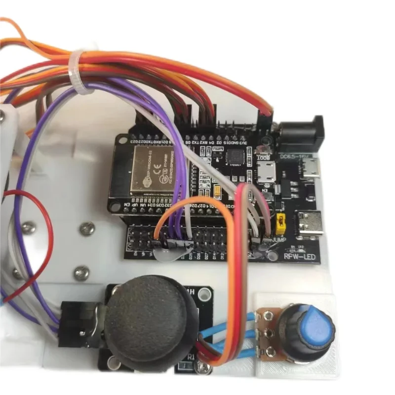 Andrea and-Œil robotique bionique programmable Joystic Control SG90 pour robot Ardu37, impression 3D, kit de bricolage, code Open Source ESP32