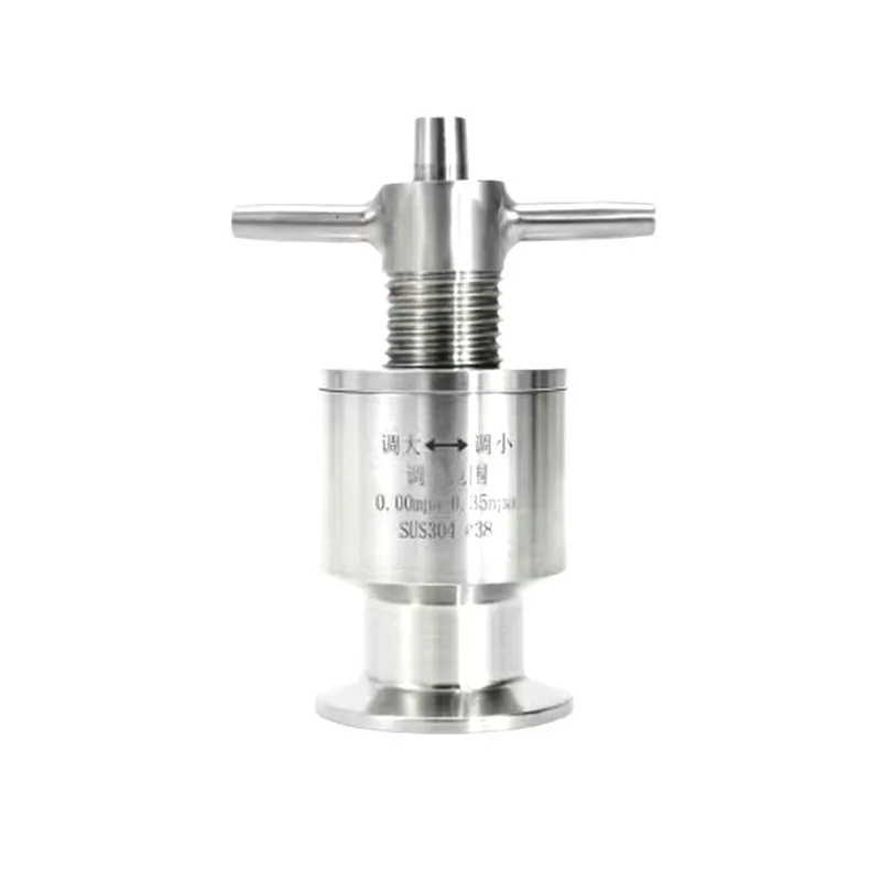 Manual Internal Thread High Sensitivity Safety Valve, Stainless Steel Diaphragm Regulating Back Pressure Valve