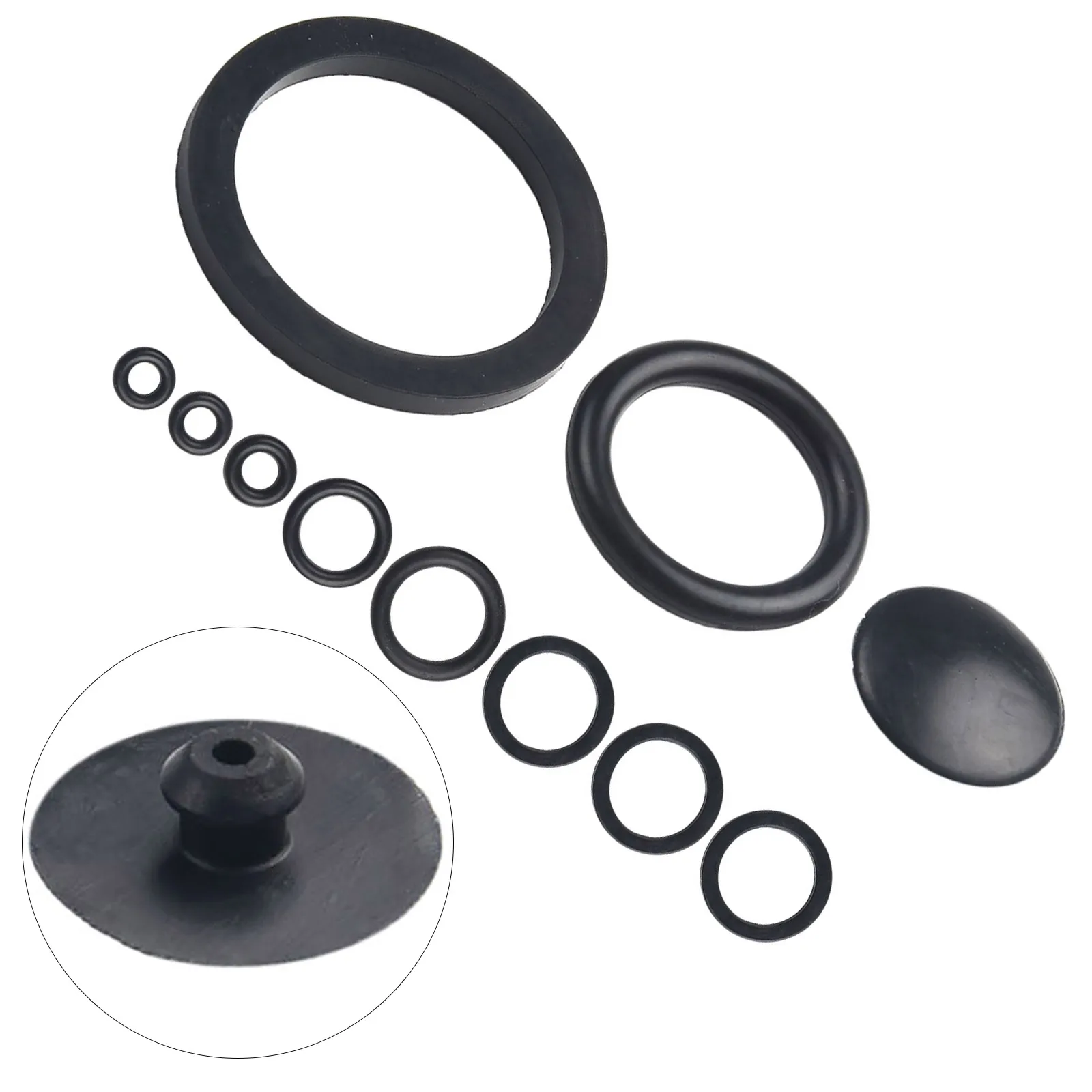 Get Long Lasting Performance from Your Garden Sprayer with These 10 High Quality Rubber Sealing Rings for 3/5/8L Sprayers