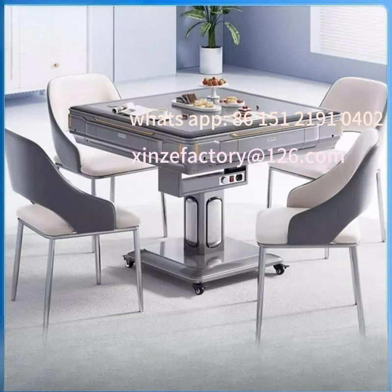 

Customizable Mahjong Machine Automatic Home Silent Mahjong Table