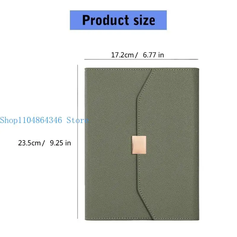 5Asd 6 Rings Binder Journal Notebook com caça -níqueis e titular cartões 200Pages Wide forring Paper para agendar o diário