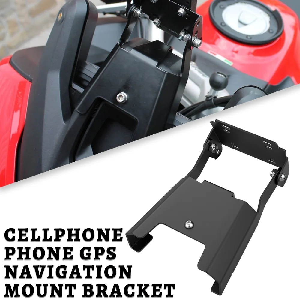 

New Motorcycle Cellphone Phone GPS Navigation Mount Bracket For Ducati Multistrada 1200 Enduro/950 S/1260 GT/V2 S Accessories