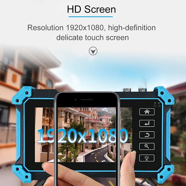 المصنع المصدر 1080P AHD التناظرية PTZ كاميرا الأمن رصد من نوع معدات الاختبار الملحقات لوازم المستودعات الأمريكية #5