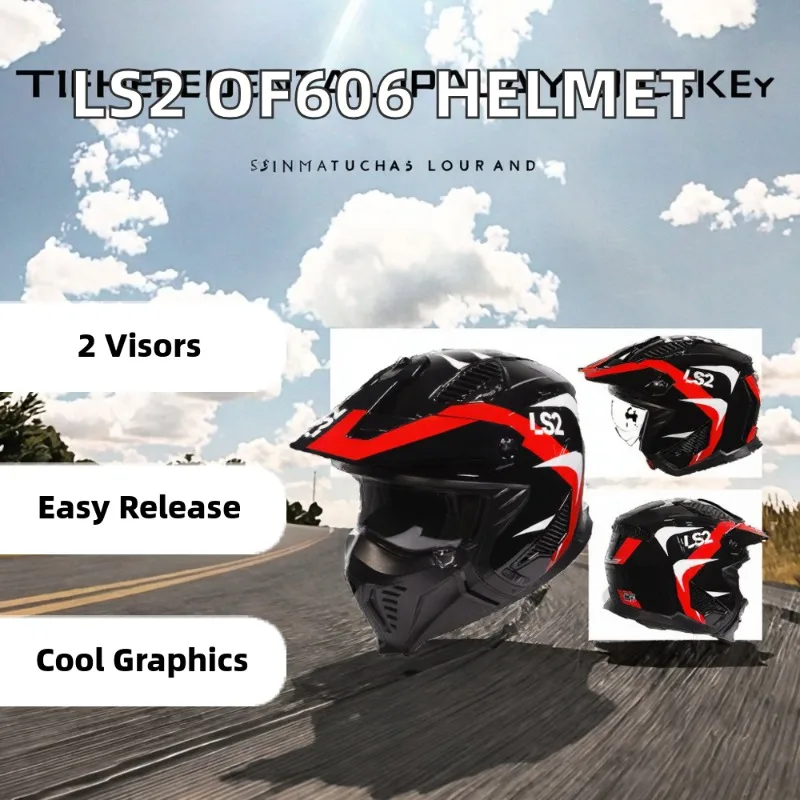 Airo Unisex Drifter Full Face Helmets Fashionable ECE R22.06 Certified Riding Gear for Men Women Motocross Motorcycle Boxed
