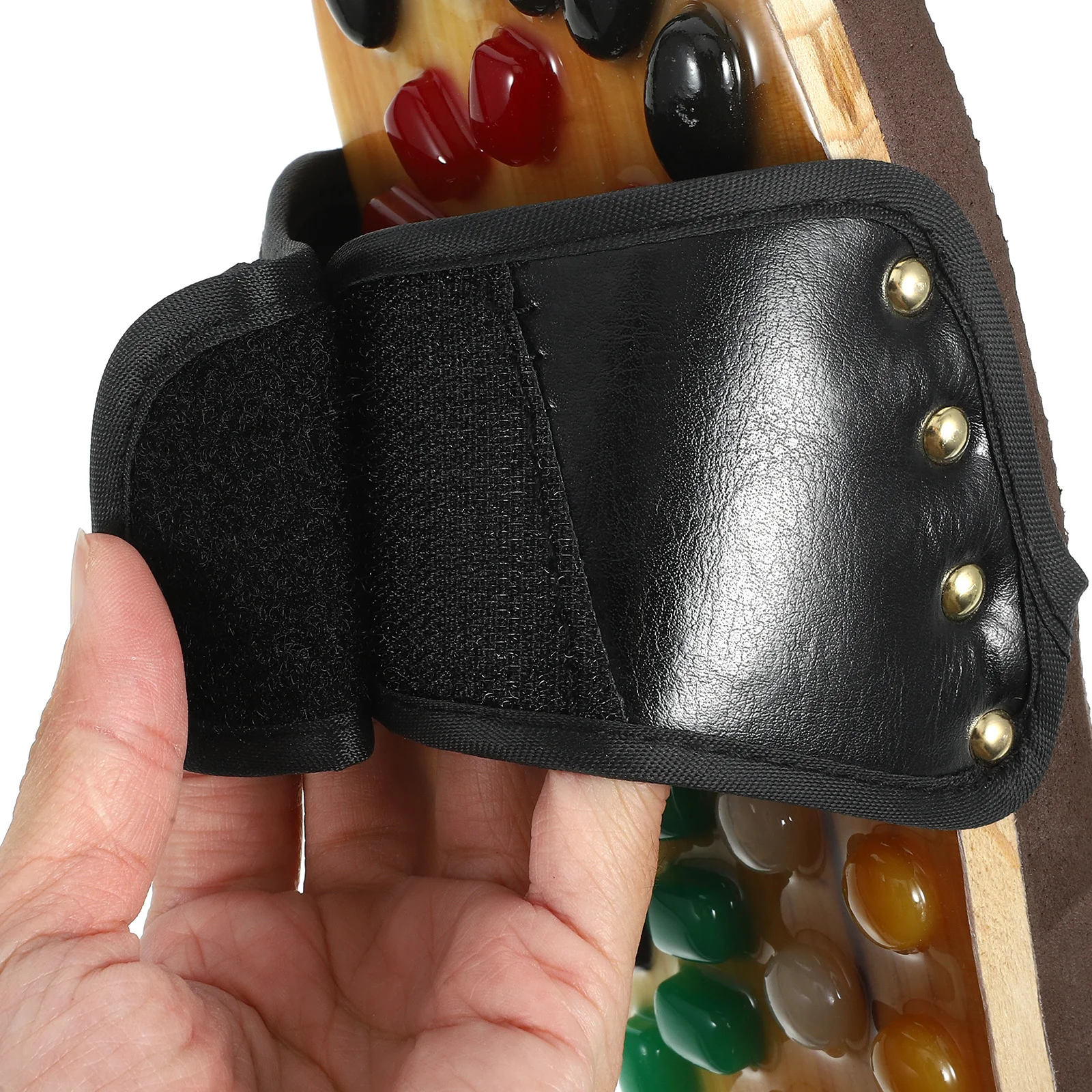 

Пара массажных тапочек, размер 43 - Сандалии для ухода за ногами из искусственной кожи с подошвой Eva для уставления кровообращения, булыжника