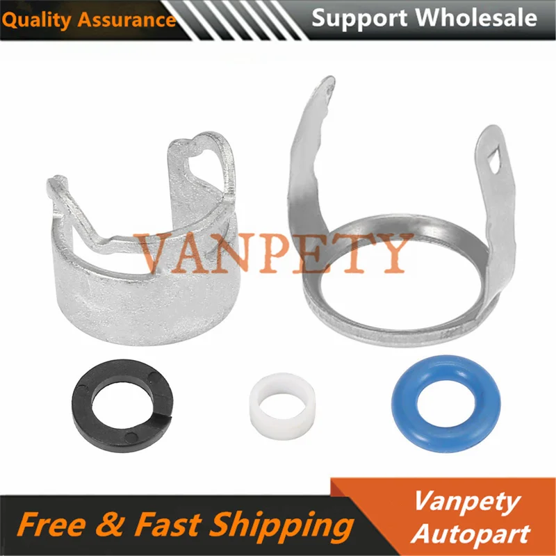 06E998907 Fuel Injector Seal Kit O-ring For Audi A6 S6 A7 Sportback A8 S8 Quattro 2.8L V6 Avant Quattro R8 5.2L W10 RS6 5.0L