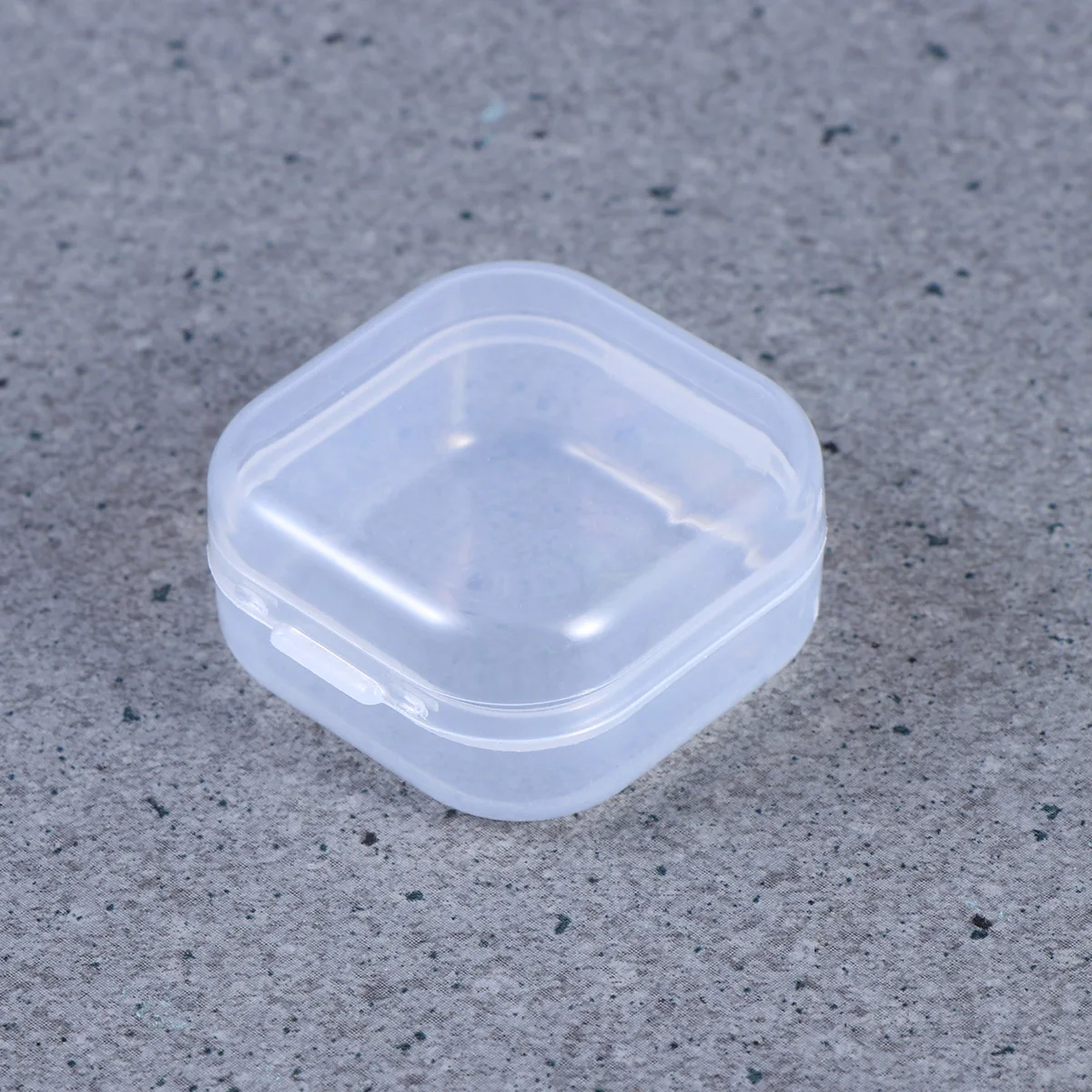 

24pcs Plastic Small Boxes Clear Rectangular Storage Container Snap-Tight Lid Transparent Pp Material For Craft Beads Jewelry