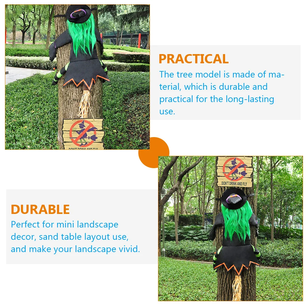 

Witch Decoration Props Halloween Decorations for Tree Docoration Indoor Party Ornament Garden