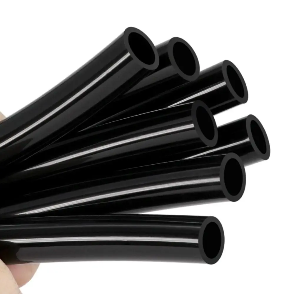 1Pcs ID2-6mm Food Grade Silicone Tube 5Meters Black Soft Silicone Hose Smooth Surface Flexible Soft Flexible Rubber Hose
