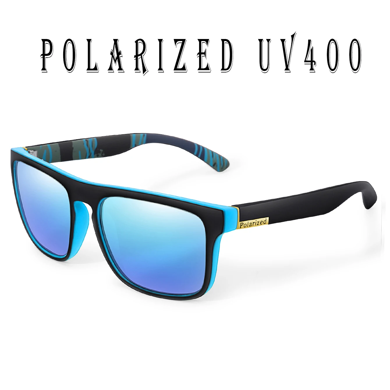 Mode polarisierte Angel farbe Sonnenbrille Männer Frauen Outdoor-Sport Fahrrad brille Motorrad Festival Neujahr Weihnachts geschenke