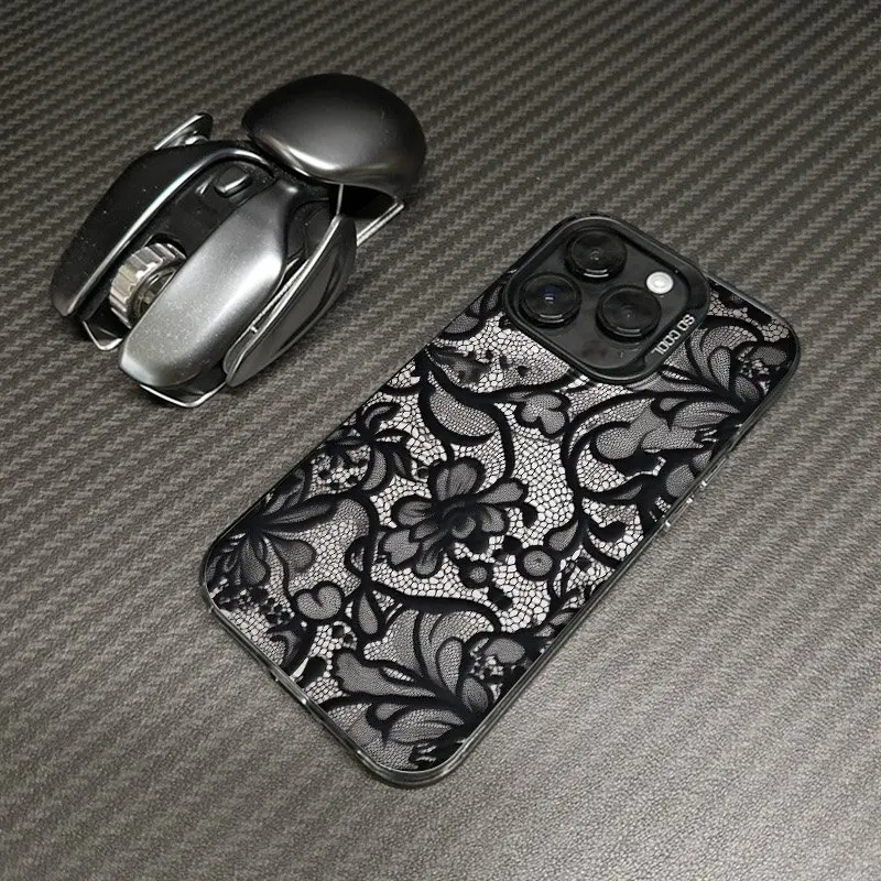 حافظة لهاتف آيفون 17 17Air 16 15 14 13 12 11 Pro Max Mini XS XR X 7 8 Plus 16E غطاء ممتص للصدمات خلفي صلب