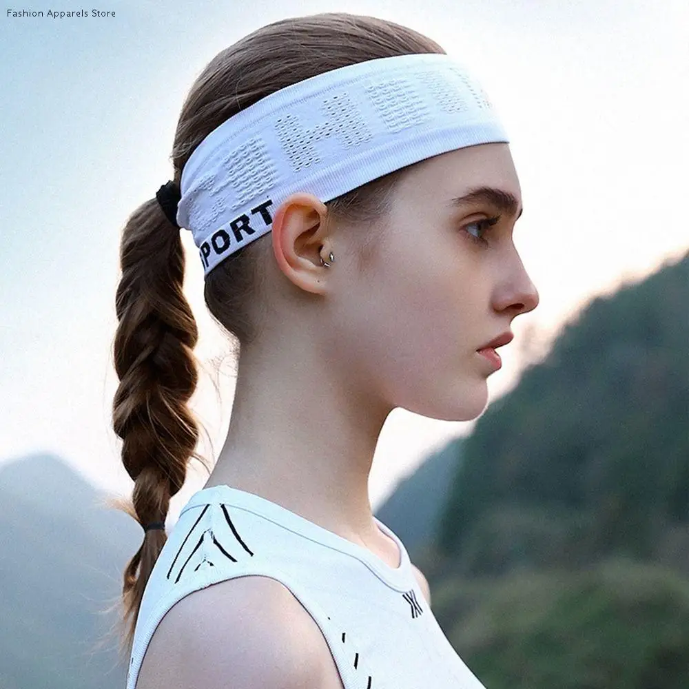 

Golf Hats Fitness Empty Top Sunscreen Visor Sweat-absorbing Headband Hairband Sports Hats Men Hats Elastic Hair Band Women Cap