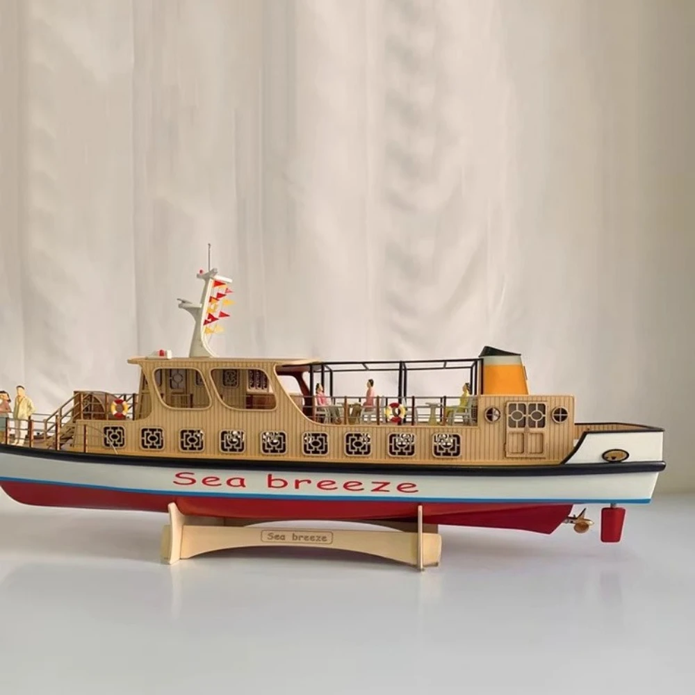 RC 2.4G 1/25 Cruiseschip Model RTR Versie Glasvezel Simulatie Binnenjacht Model High-end Afstandsbediening Gift boot Speelgoed