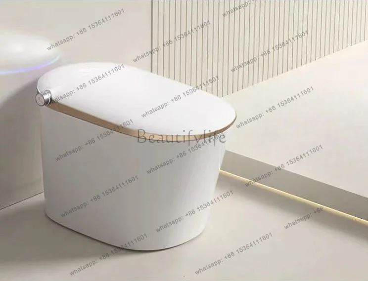 Genuine voice AI automatic smart toilet household integrated electric siphon toilet instant hot ultraviolet