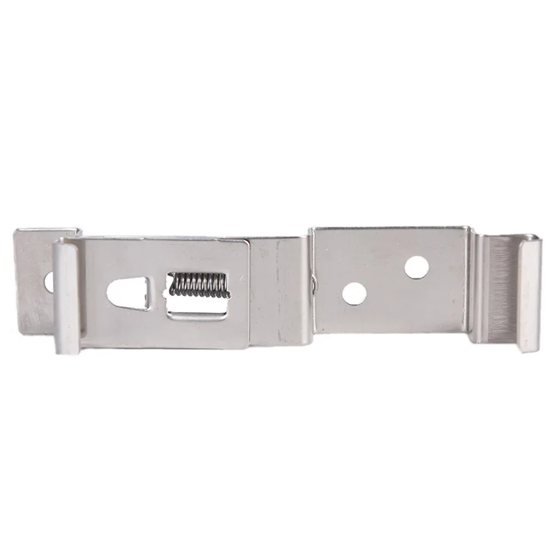 New 2X European Car License Number Plate Frame Holder Trailer Clips Spring Bracket