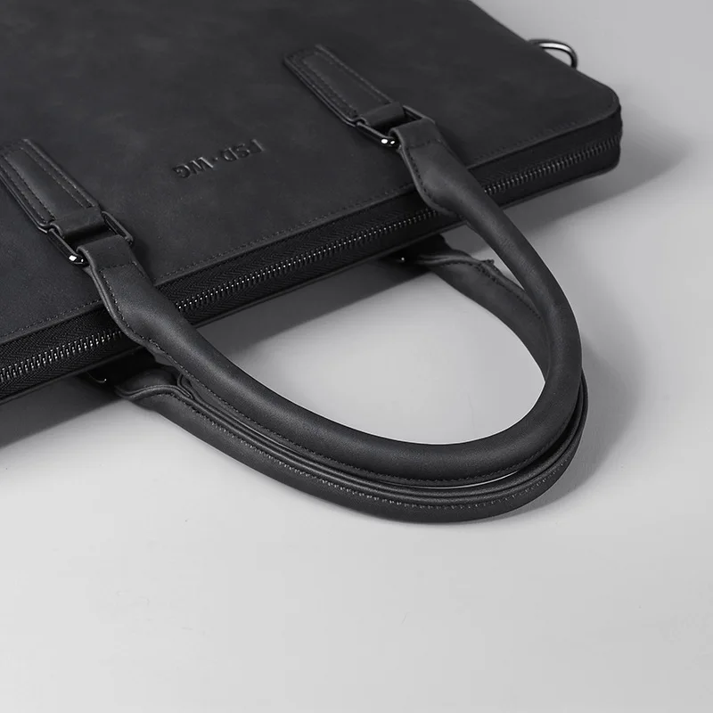 Handbag Horizontal Business Luxury Genuine Men's Casual Crossbody Briefcase Leather Bags Messenger Bag Leather Men Brief Case