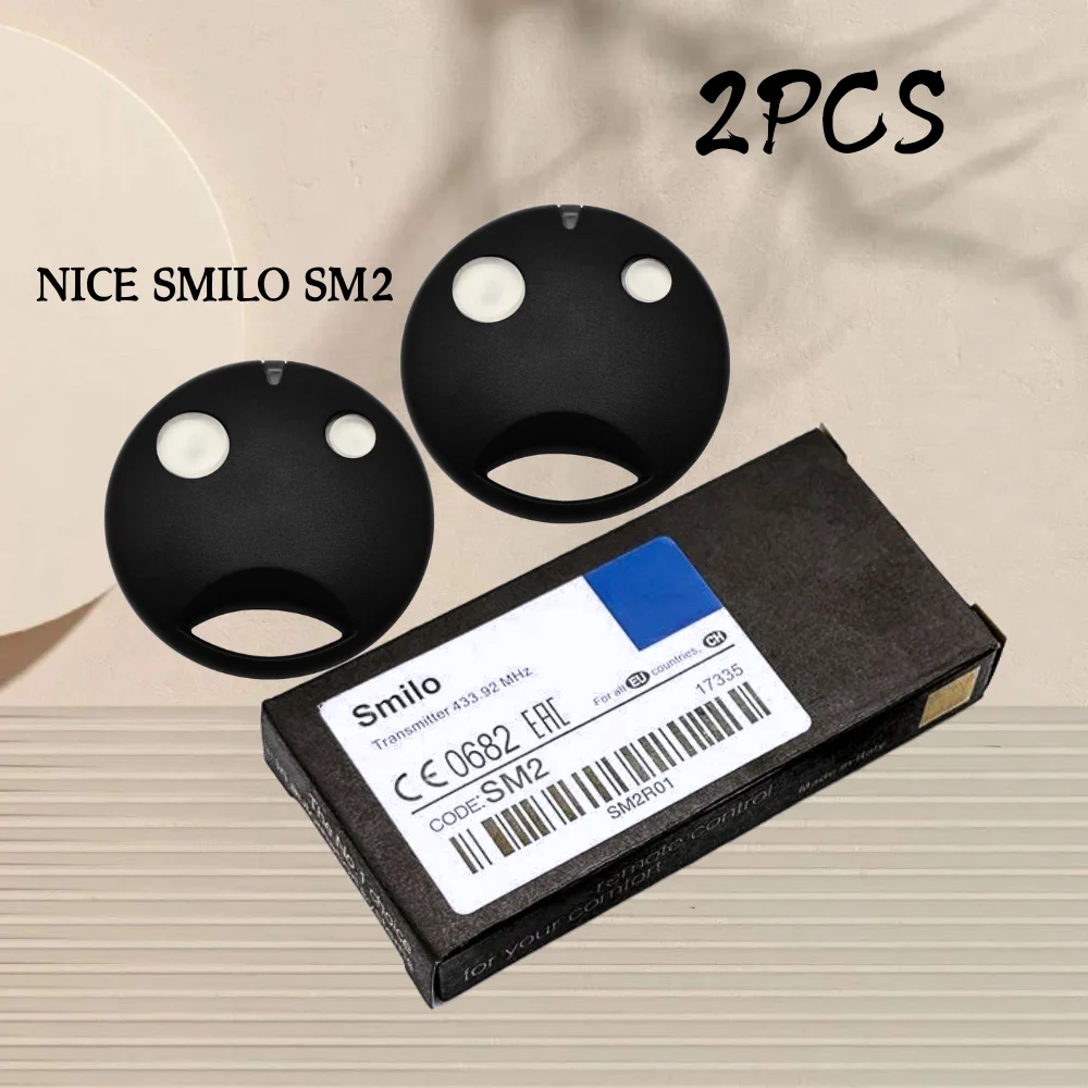 2CPS لطيفة SMILO SM2 SM4 433MHz المتداول رمز بوابة بالتحكم عن بعد فتاحة ل SMXI SMX2R SMX2 SMXIS OXI OX2 تحكم المحرك