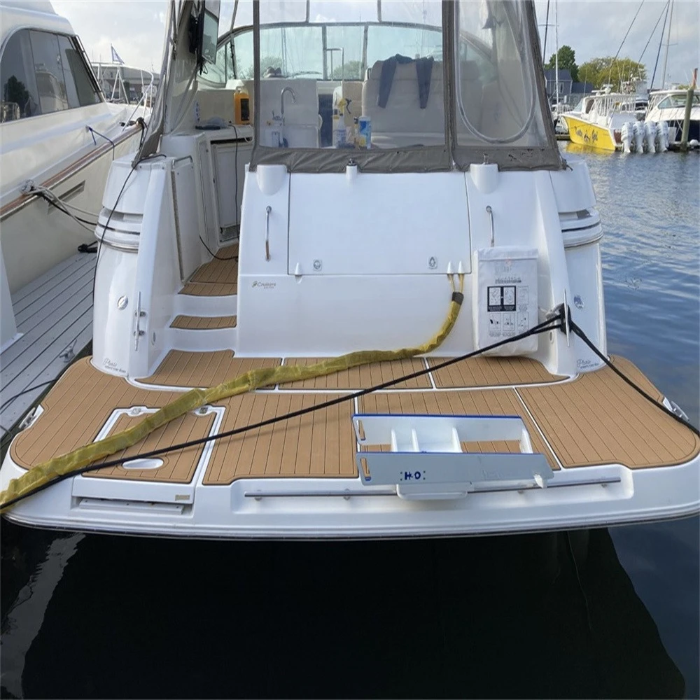 1999 Cruiser Yachts 3870 Yacht Vessel EVA Teak Flooring