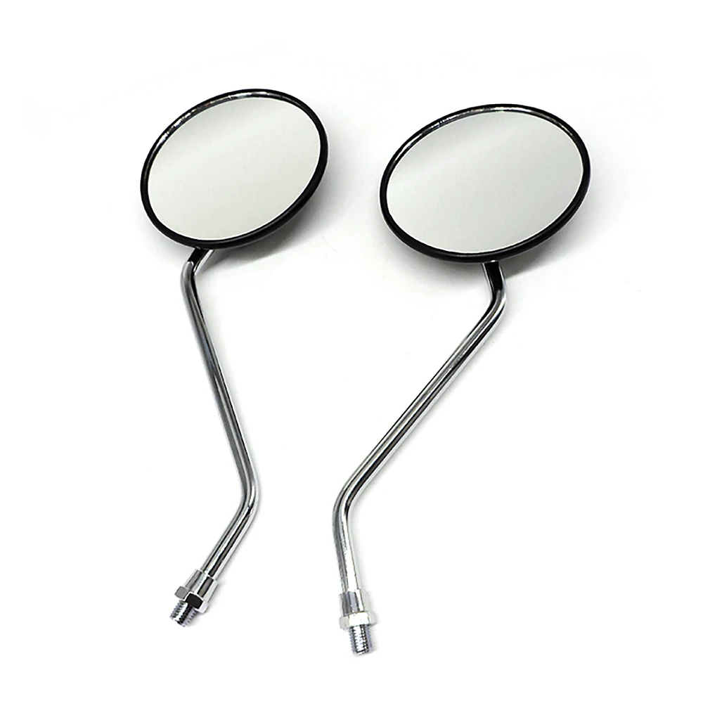 Motorcycle Side Mirrors for Haojue Suzuki Qingqi Dayun Lifan Honda CG125 JH70 CDI 125cc Motorbikes 8mm/10mm Round Back Mirrors