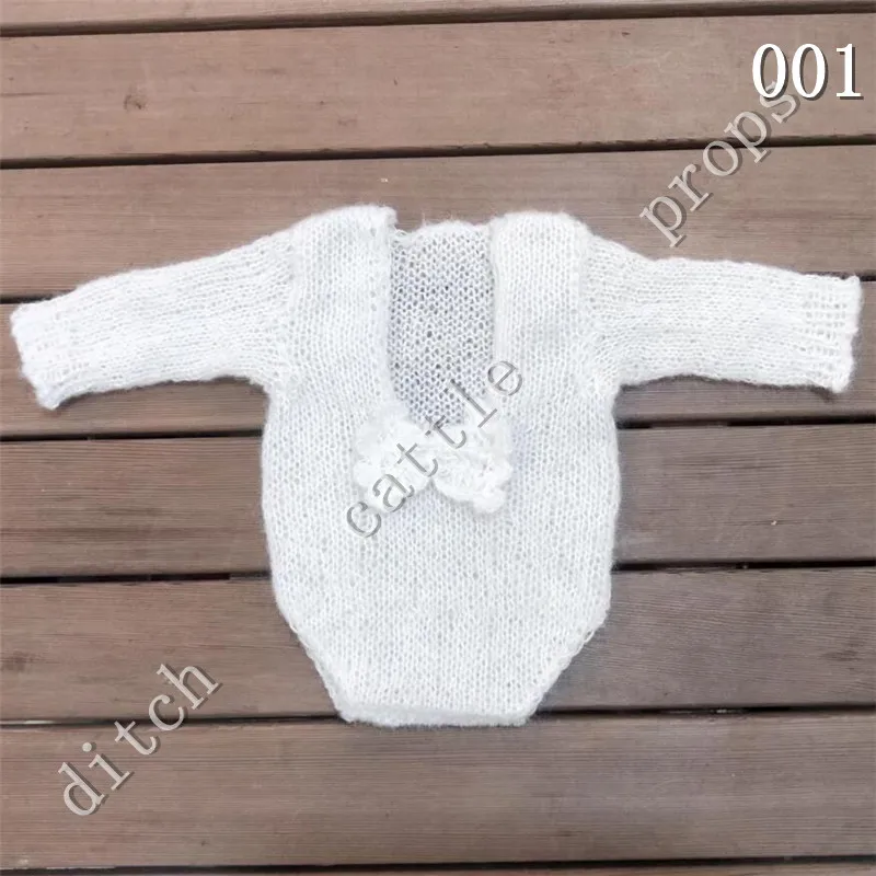 

Newborn Photography Props Mohair Jumpsuit Studio Clothing