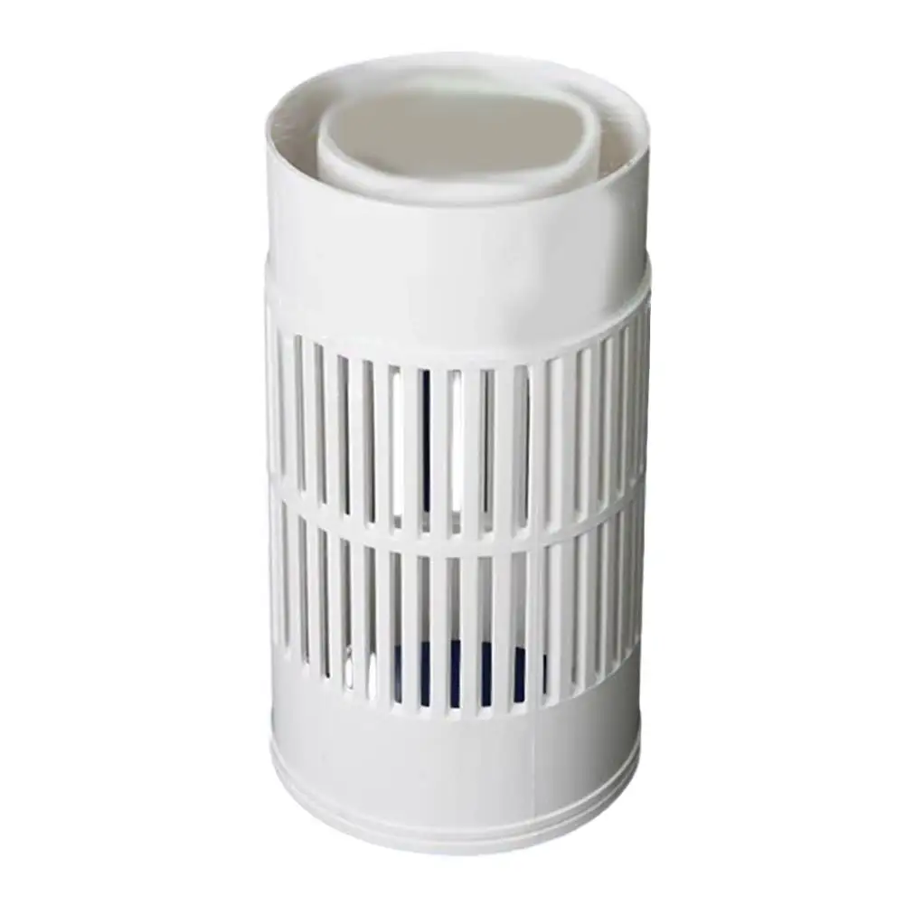Compact 110mm White Composter Bucket With Secure Lid For Home Garden Shrimp Pond Farming Kitchen Scraps Decomposition Container