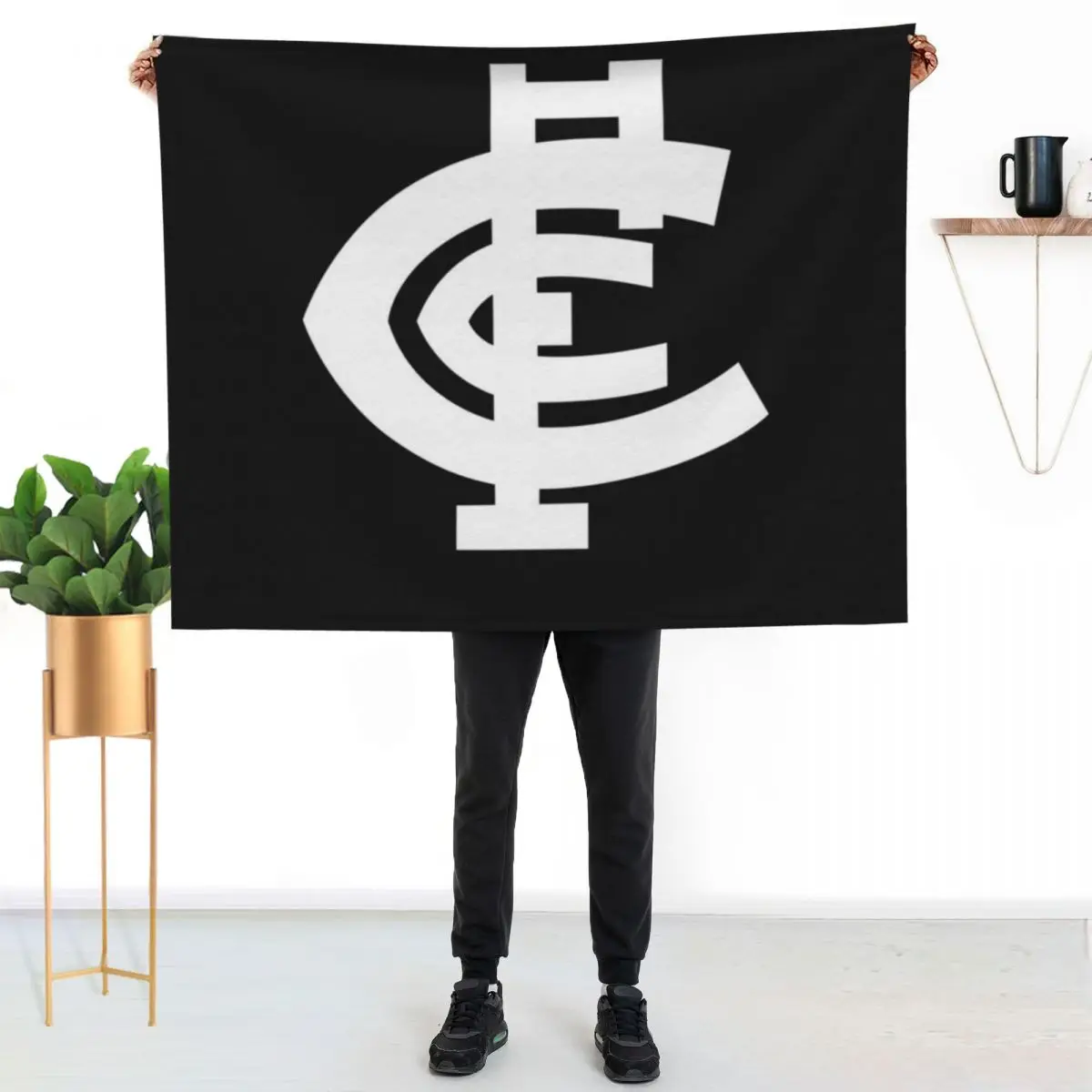 Carlton logo Throw Blanket Luxury Brand Baby Sofas For Decorative Sofa Thin Beautifuls Blankets