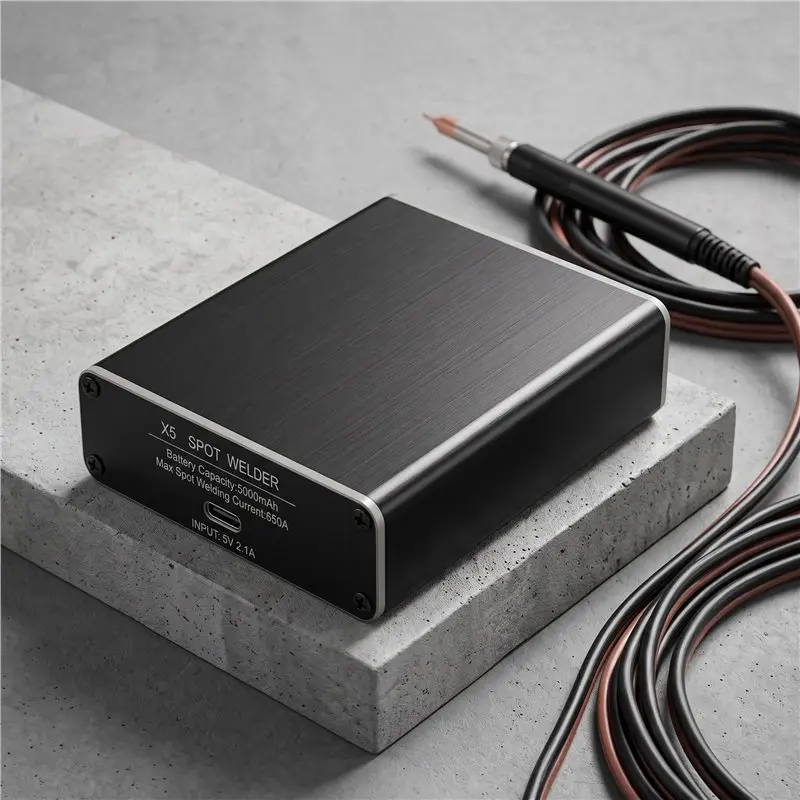 [A92P!】 DIY Mini Spot Welder 5 Gears Adjustable Portable Handheld Spot Welding Tool For 18650 Battery Charging With Pen