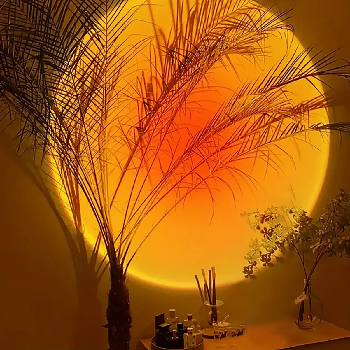 1PC Sunset Lamp - Creating a Warm, Inviting Sunset Atmosphere for Your Evenings - Ideal for Relaxation, Home Decor, and Ambiance