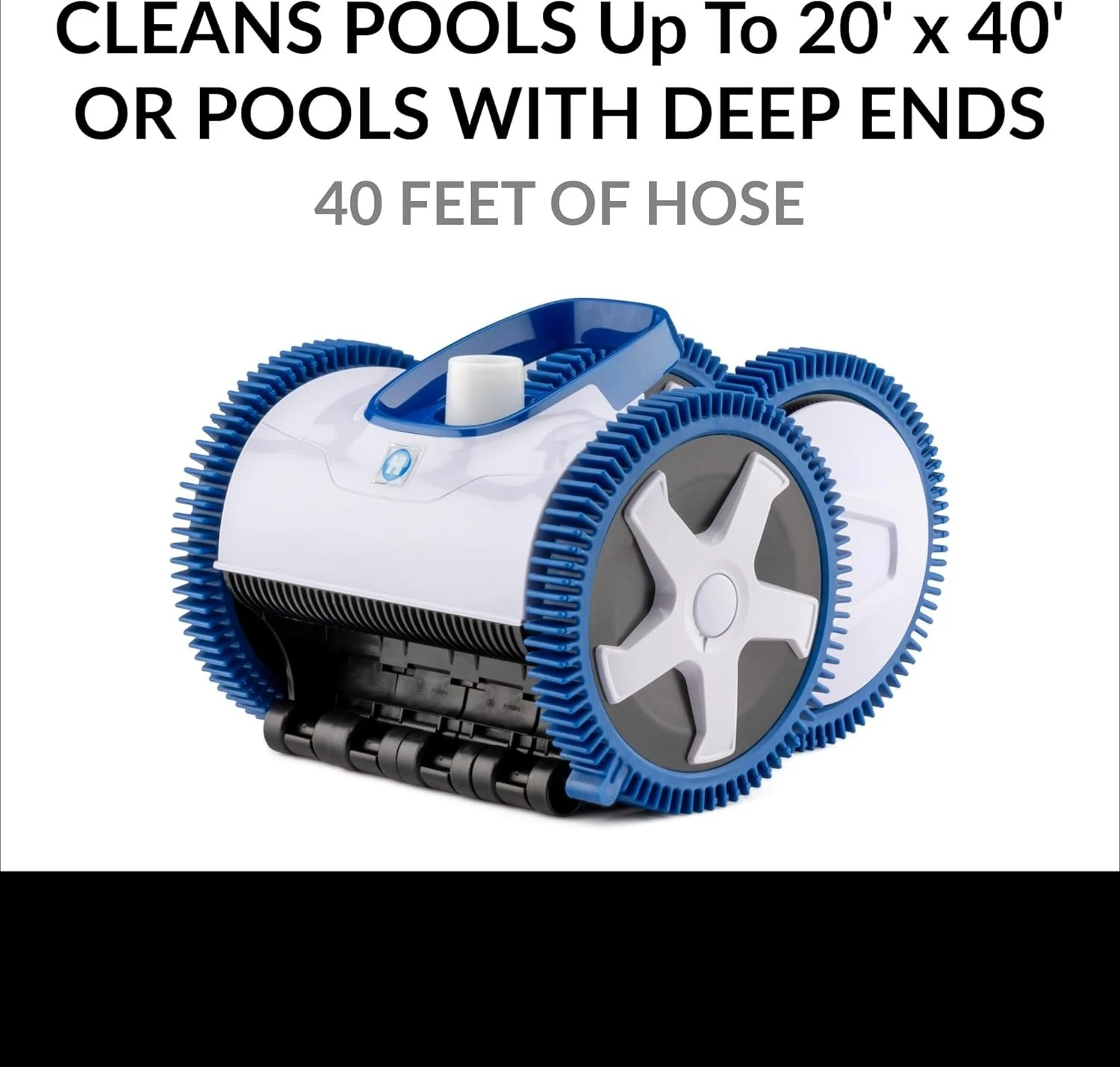 

W3PHS41CST 400 Suction Pool Cleaner for In-Ground Pools up to 20 x 40 ft. (Automatic Pool Vacuum)