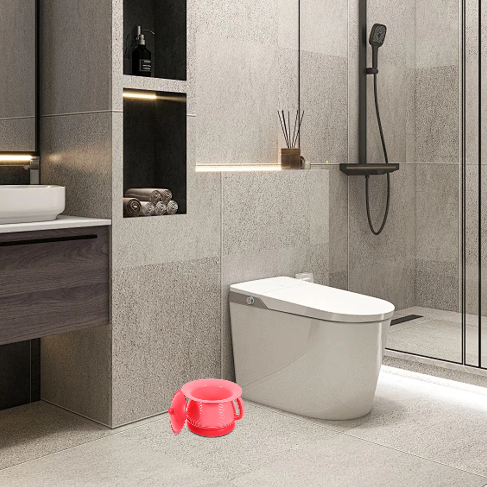 

Children Potty Training Chamber Pot Portable Travel Urinal For Kids Bedside Commode Bucket Leak Proof Lid Spittoon Camping Car