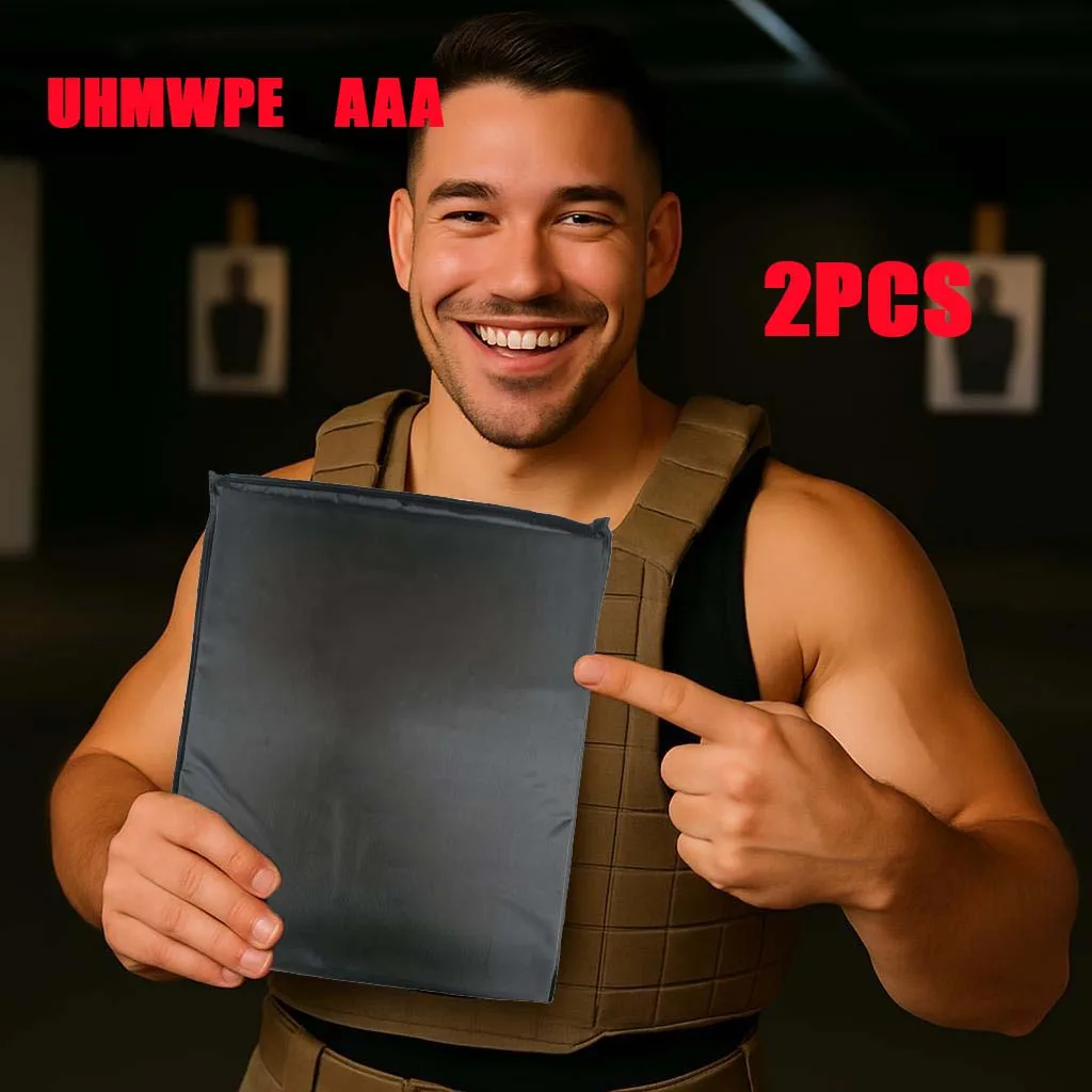 NIJ IIIA 3A PEUD Soft Bulletproof Plate Ballistic Vest Bulletproof Backpack Ballistic Board Big Plates 10x12