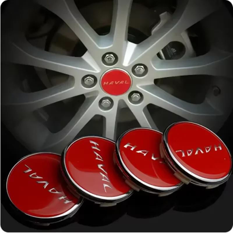 

4pcs 69MM For Haval F7 F7X Jolion H6 H6 H2 H2s H4 H7 H8 H9 Car Wheel Hub Caps Center Cover Decoration Badg Logo Accessories
