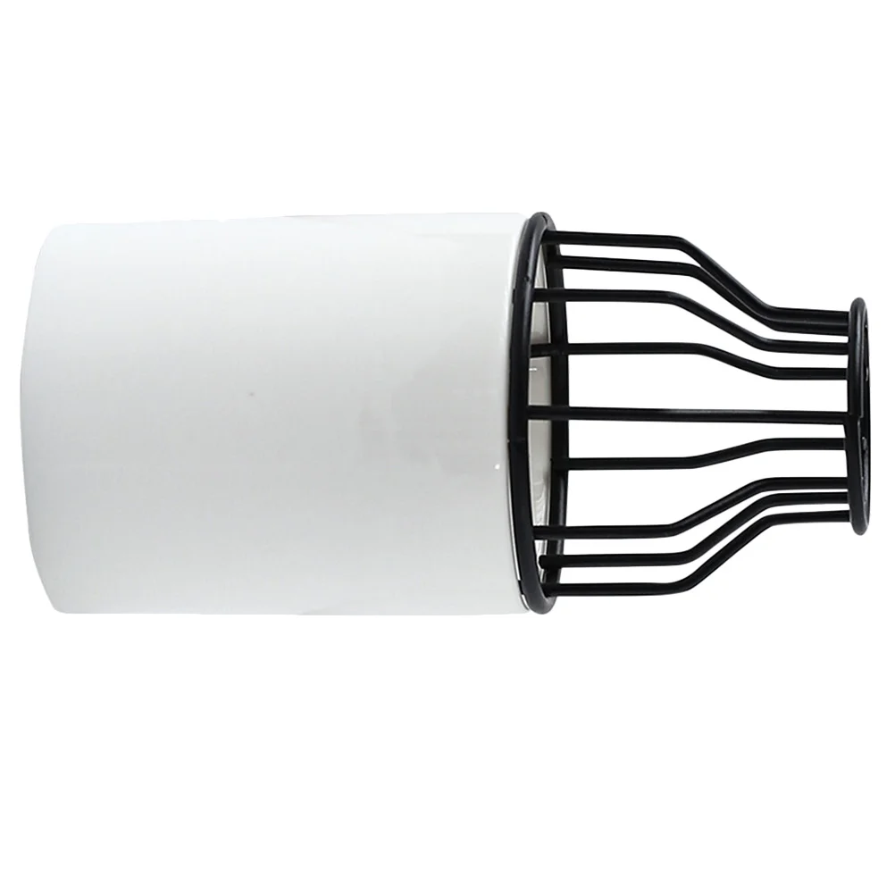 

White Porcelain Small Ceramic Vase Creative Desktop Flowerpot Plant Pot Ideal for Balcony Windowsill Home Decoration