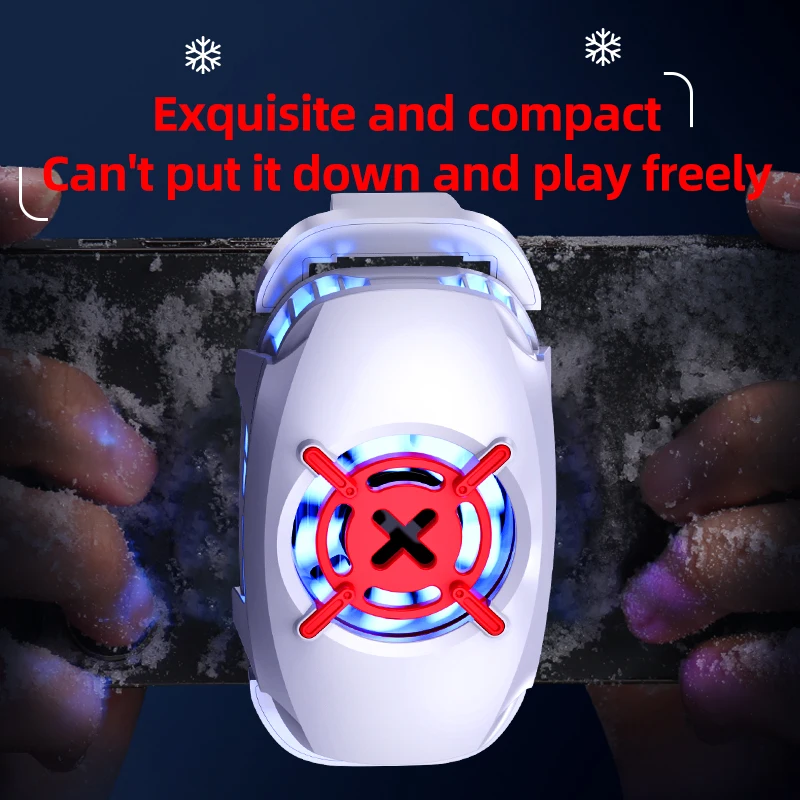 New Mobile Phone Cooler Game Cooling Fan Radiator For Cell Phone PUBG Gaming USB Air Cooler System Cool Heat Sink For Smartphone