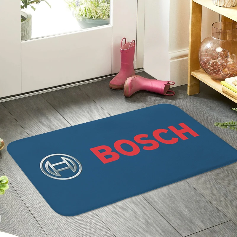 Entrance Door Doormat T-Boschs Living Room Floor Carpet Kitchen Hallway Bathroom Foot Mat Slip-resistant Balcony Bedroom Rug