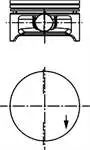 Store code: 40632600 for PISTON segment (STD mm) - W10 B16 A R50 R52 R53