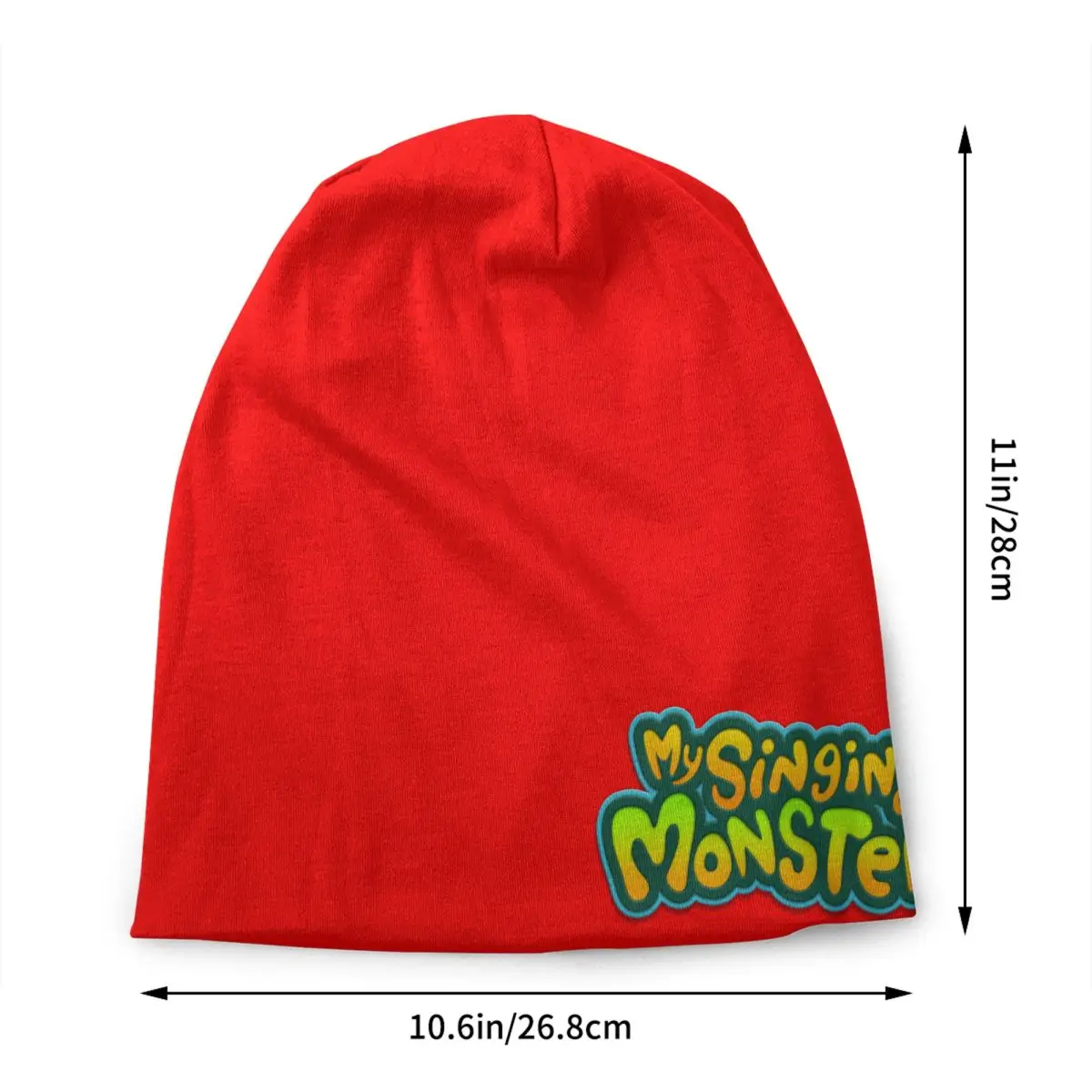 Custom My Singing Monsters Playground Games Beanie Cap Unisex Bonnet Homme Knitted Hats Fashion Outdoor Skullies Beanies Caps