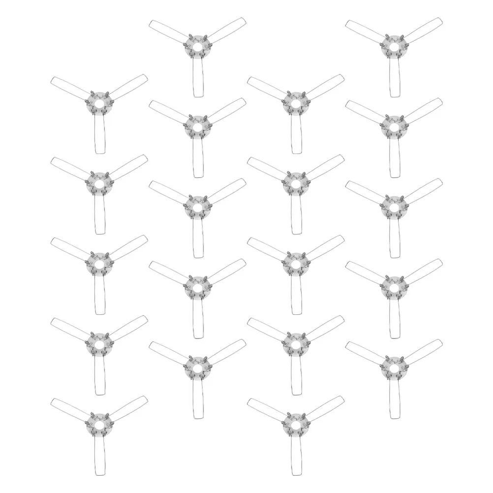 

20 шт., пружинный адаптер абажура, гибкий 3 зажима для вилки, простая установка для замены держателя лампы, детали освещения «сделай сам»