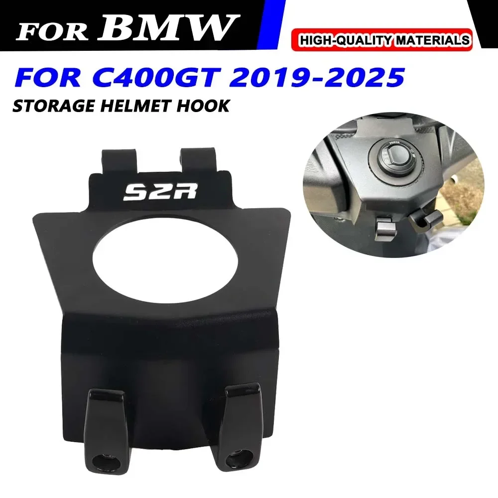 

Motorcycle Hook Claw Hanger Helmet Bags Bottle Holder For BMW C400 GT C400GT 2019 2020 2021 2022 2023 2024 2025 Accessories
