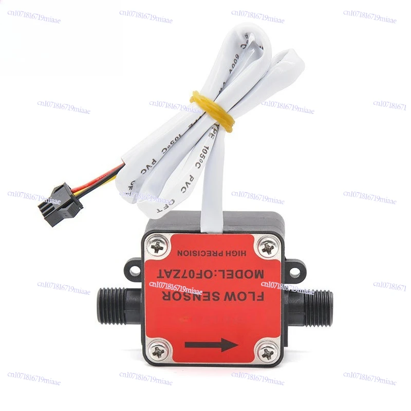 Gear Oil Flowmeter 2 Points Outer Tooth Milk Honey Oil Water Flow Sensor Cooking Robot Beer