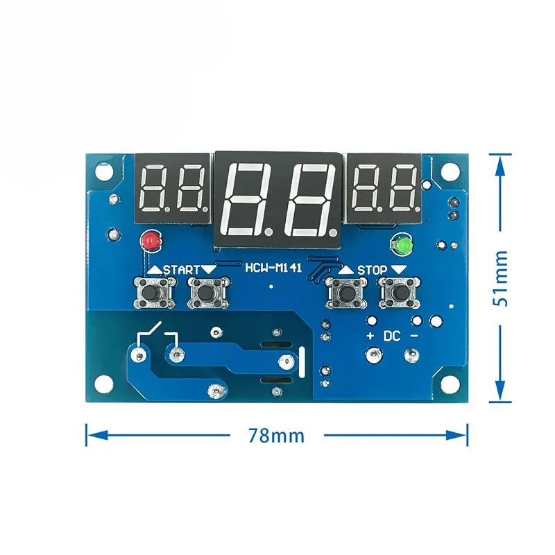 1~50Pcs XH-W1401 Intelligent Digital Temperature Controller Upper and Lower Limit Setting 3 Windows Synchronous Display